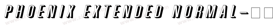 Phoenix Extended Normal字体转换